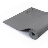 Fitness Mantra® 4mm Anti-Slip Yoga Mat for Yoga Exercise |Qnty.-1 Pcs.| With Carrying Strap| Grey|